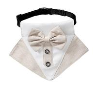 BUGUUYO Collier pour Chien Cravate Triangulaire Écharpe Nœud Tendance Accessoire pour Animaux De Compagnie pour Les Voyages