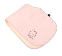 BUGUUYO Coussin de Siège Auto Peluche Épaisse Lapin Rose Antidérapant Housses Siège Arrière Voiture