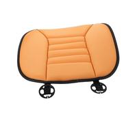 BUGUUYO Coussin De Siege Housse De Siège pour Auto Coussins pour Siège Conducteur Coussin De Siège Portatif Coussins De Voiture pour La Conduite Coussin De Siège Rembourré Orange Rapporter