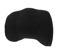 BUGUUYO Coussin Lombaire de Voiture en Mousse à Mémoire de Forme Noir, Support Ergonomique pour Siège Auto, Coussin de Soutien Lombaire Respirant en Coton, Fatigue pour Conducteurs