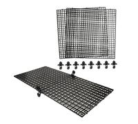 BUGUUYO Couvercle Daquarium Séparateur De Réservoir De Poissons Plaque De Jonction De Saut De Feuille De Grille en Plastique Abs pour Réservoir De Poissons