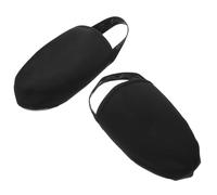 BUGUUYO Couvre-Chaussures de Cyclisme Coupe-Vent Isolant Protection Thermique Demi-Couvre-Orteils pour Vélo Route et VTT Confort Respirant pour Hommes et Femmes