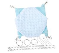BUGUUYO De Couchage Suspendu pour Écureuil Grand Modèle Bleu Nid Douillet pour Rongeurs Et Petits Animaux Facile à Installer Nettoyer