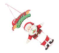 BUGUUYO Décoration De Porte De Noël Unique en Feutre Père Noël pour La Veille De Noël