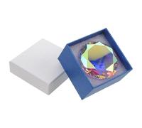 BUGUUYO Décoration Diamant 60mm en Verre Cristal pour Table de Mariage