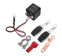BUGUUYO Disjoncteur Batterie avec Télécommande Interrupteur de Coupure Manuel Réarmable pour Voiture Protection Thermique Surcharge et Court-circuit Kit Relais de Puissance Automobiliste