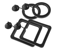 BUGUUYO Distributeur De Nourriture Portable pour Aquarium 4 Pièces Empêche Le Gaspillage Et Limite Les Habitudes Alimentaires des Poissons