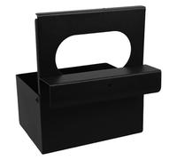 BUGUUYO Distributeur pour Support Compact avec Fenêtre Visible Organisateur pour Cuisine et Supermarché Rangement Portable et Ergonomique Noir