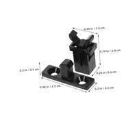 BUGUUYO Ensemble De 50 Spring Latch Lock For Toolbox Lid Clasp Buckle Automatic Push Lock For Trash Bin Glasses Case Toothpick Box Impact Resistant Design And Home Use