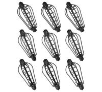 BUGUUYO Ensemble de 9 Cages à Appâts pour Carpes Électroplaquées en Cuivre Lanceur d'Appâts Lesté 20G/25G/30G Ressort Stable pour Lancer Longue Distance Accessoire de Pêche Extérieur