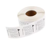 BUGUUYO Étiquette Autocollante Avertissement Suffocation Adhésive Étiquettes Notice Sécurité Résistantes pour Fragile Autocollants Notice Multi-surfaces pour Usine et Bureau