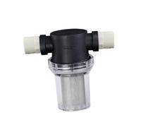 BUGUUYO Filtre à Eau pour Lave-linge et Jardin avec Raccord Haute Pression Tuyau PVC et Filtre Maille Protection Pompe Nettoyeur Haute Pression et Arrosage Noir