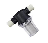 BUGUUYO Filtreur Eau Haute Pression avec Tamis Permanent Mailles Raccord PVC pour Lave-linge et Nettoyeurs Protection Pompe Jardin Facile à Nettoyer Noir