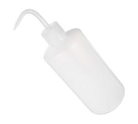 BUGUUYO Flacon de Lavage à Embout Courbé pour Liquide Bouteille Doseuse Graduée Portable Flacon de Laboratoire Précis et Polyvalent