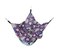 BUGUUYO Hamac pour Animaux De Compagnie Nid Décoratif en Coton Idéal pour Hamster Cochon Dinde Chinchilla Cachette Chaude 34 X 34 Pouces 5 Couleurs Au Choix