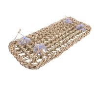 BUGUUYO Hamac pour Lézard Serpent Balançoire Suspendue pour Reptiles Chaise Longue Jonc De Mer Naturel pour Cage à Reptiles Accessoire Escalade Respirant