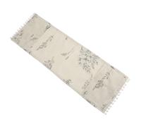 BUGUUYO Housse de Machine à Laver en Tissu, Protection ضد la Poussière pour Appareil Cuisine, Motif Fleurs Esquissées, Décoration Simple pour Micro-ondes 30x90