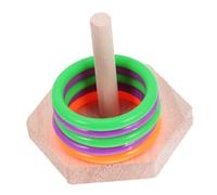 BUGUUYO Jouet Éducatif Bois pour Perroquet Table De Tricks Interactive pour Oiseaux Jouet Entraînement pour Perruches