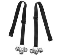 BUGUUYO Kit De Dressage pour Chien avec Sonnette 2 Sonnettes pour Animaux De Compagnie avec Cloches Puissantes Et Adhésifs pour L'apprentissage De La Propreté