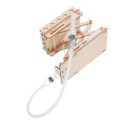 BUGUUYO Kit Diy Hydraulique Éducatif avec Plateforme de Ajustable Jeu Scientifique Manuel pour Garçon Fille Expérience Stem de Ciseau et Vérin Hydraulique Apprentissage et Construction