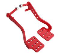 BUGUUYO Kit Pédales Métal pour Kart Racing Pédale Frein et Accélérateur Robuste Compatible Atv et Tricycles Drift Remplacement pour Course et Loisirs