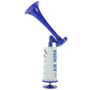 BUGUUYO Klaxon à Main Pneumatique Bleu pour Événements Sportifs et Fêtes - Pompe à Air Portable Klaxon de Supporter pour Football Accessoire de Célébration et Bruitage Usage Extérieur
