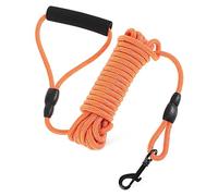 BUGUUYO Laisse pour Chien Nylon Réfléchissant De Mètres Ajustable Idéale pour Entraînement Promenades avec Poignée Ergonomique pour Confort Optimal