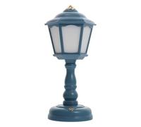 BUGUUYO Lampe de Chevet Vintage Rechargeable USB 3 Niveaux de Luminosité Mini Lampe de Table Intérieur Compacts Bleu Décorative pour Chambre et Ambiance Chaleureuse