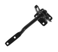 BUGUUYO Loquet à Ressort pour Portillon Jardin Loquet Métallique avec Système de Verrouillage Compatible Bois et Fixation Robuste pour Portail Sécurisé