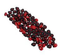 BUGUUYO Lot de 100 petits boutons en plastique pour couture et loisirs créatifs, 13 x 16 mm, boutons fantaisie pour enfants et scrapbooking
