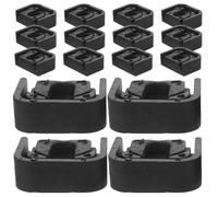 BUGUUYO Lot de 16 patins anti-vibrations universels en caoutchouc pour climatiseur, lave-linge, sèche-linge