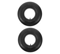 BUGUUYO Lot de 2 chambres à air de rechange pour pneus de tondeuse à gazon 20x8.00-8 et 20x10.00-8, compatibles avec les tracteurs de jardin, les chariots et les brouettes. Couleur : noir.