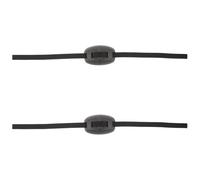 BUGUUYO Lot de 2 Coussinets de Mentonnière Rembourrés avec Sangle Protection pour Casque de Hockey sur Glace et Football Américain Compatible Universellement Confort et Absorption de