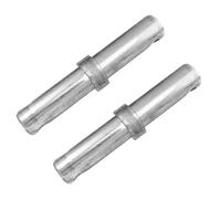 BUGUUYO Lot de 2 Goupilles de Verrouillage pour Échafaudage, Connecteurs en Acier Galvanisé Diamètre 34 Mm, Espacement 8 Cm, Accessoires Robustes pour Montage et Mobilité Facile