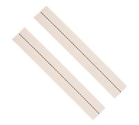 BUGUUYO Lot de 2 Mèches de Lampe à Huile en Coton Naturel 3,7 Cm X 22 Cm pour Brûleur à Pétrole, Remplacement Mèche Lanterne Vintage, Compatibles Chauffe-théières et Lampes à