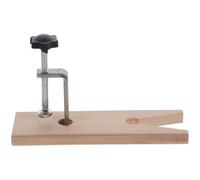 BUGUUYO Lot de 2 Pinces de Bureau Robustes en Métal et Bois Serrage-Joint Réglable sans Perçage Fixation C pour Table Épaisse Outil Multi-Usage pour Bijoux Bricolage et Travail du