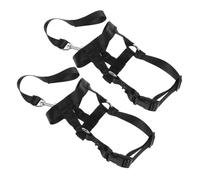 BUGUUYO Lot De 2 pour Chien Ceinture D'Entraînement Muselière pour Chien Rottweiler Muselière pour pour Animaux De Compagnie pour