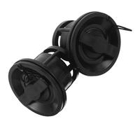 BUGUUYO Lot de 2 Sets de Bouchons d'air à Double Joint pour Valves de Bateaux Gonflables Kayaks et Planches à Pagaie PVC Solide Valve 6 Trous Étanche Accessoires Nautiques Compacts et