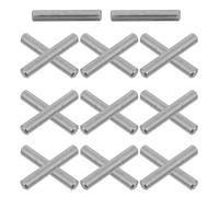 BUGUUYO Lot De 20 Goujons Cylindriques Pour Étagères Fixations Métalliques Chevilles De Support Pour Meubles Tiges De Goujons En Acier Inoxydable Attaches Mécaniques