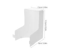 BUGUUYO Lot De 3 Abat-Jour De Rechange Pour Hotte Aspirante Couvercle De Lampe Lentille Blanche Compatible Avec Les Hottes De Cuisinière Et De Four