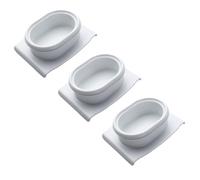 BUGUUYO Lot de 3 Protège-Doigts Pratiques en Plastique Alimentaire Multifonction Amovible pour Râpe Légumes et Pommes de Terre Protection Mains la Cuisine Sécurisée Ustensile