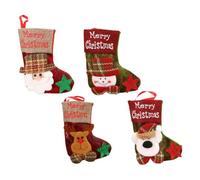 BUGUUYO Lot de 4 de Noël de Style Moderne Décorations à Suspendre pour Sapin de Noël