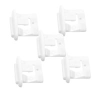 BUGUUYO Lot De 5 Embouts Coulissants Pour Panier De Lave-vaisselle, Clips D’extrémité En Plastique Solide, Accessoires De Fixation Résistants Pour Réparation Aisée