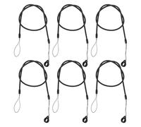 BUGUUYO Lot de 6 Cordons élastiques pour Stylet : Cordon de 47 cm pour Stylet de Tablette - dragonne Anti-Perte à Ressort pour téléphones et tablettes Graphiques LCD