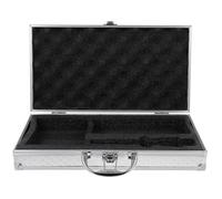 BUGUUYO Mallette en Alliage d'Aluminium Petite Taille Boîte de Rangement Outils Portable Robuste Valise Métal Légère et Rigide pour Transport et Organisation des Instruments