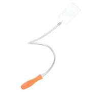 BUGUUYO Miroir d'Inspection Automobile Orange 80X50 CM Pliable Miroir Flexible pour Inspection sous Véhicule Outil Mécanique Adapté aux Réparations Automobiles