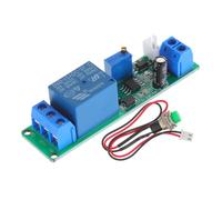 BUGUUYO Module Relais Temporisé Réglable avec Activation par Bouton Externe Temporisation Flexible pour de Circuit Fiable Adapté Maison Bureau Usine