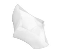 BUGUUYO Moule en Silicone Blanc pour Pot de Fleurs, Déco DIY Époxy | Texture Claire, Démoulage Facile, pour Ateliers Créatifs, Parents Garçon Fille, Pots Succulentes