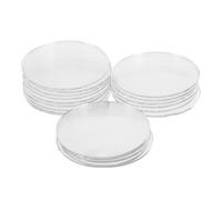 BUGUUYO Mrgu Lot de 20 couvercles de lampe en verre bombé transparent avec lentille de résistante à la chaleur et durable Compatible avec l'éclairage paysager et les spots extérieurs