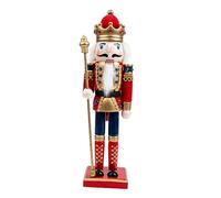 BUGUUYO Ornement Casse-Noisette Européen Bois Décoration Minimaliste De Bureau Et Maison pour Noël Figurine Charmante Et Créative pour Salon Et Bureau